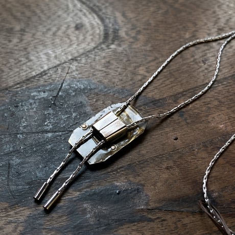 antique dial chain looptie "1920's art nouveau"【K0803】