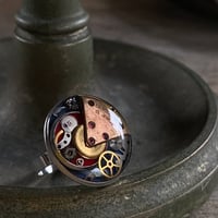 【K0636】 multicolored drops ring large 14号