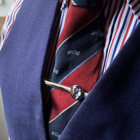 【K0669】CLOPOA standard tiepin blue