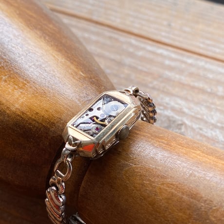 remake watch bracelet "1930's~art déco"【K0836】