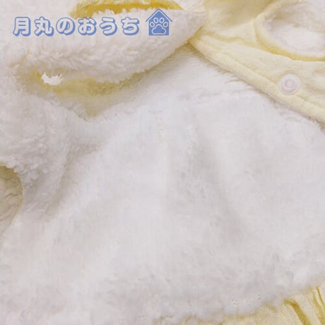 犬 服 おしゃれ 可愛い 秋冬 コート ワンピース あたたかい ボア Mサイズ