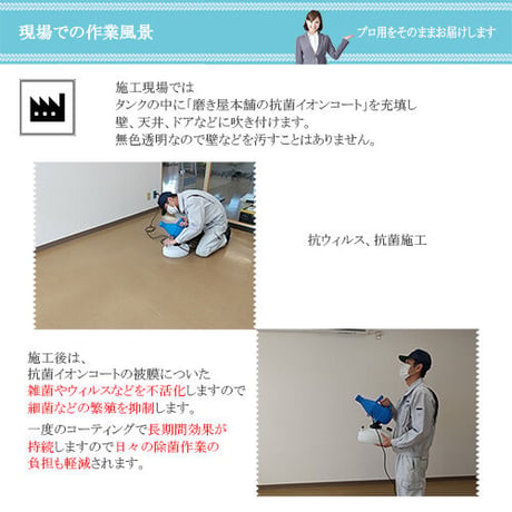 磨き屋本舗の抗菌イオンコート マスク用 30ml