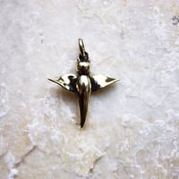 金色クリオネのペンダントトップ