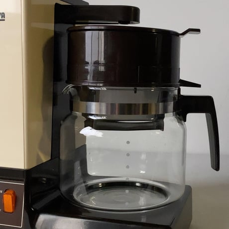 PHILIPS  フィリップス  コーヒーメーカー  cafenova カフェノバ  80s 90s ヴィンテージ 家電  ブラウン/オフホワイト　中古品