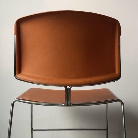 Steelcase社製 スタッキングチェア 50s 60s ミッドセンチュリー スチールケース  古い椅子 アメリカヴィンテージ USA ダイニング