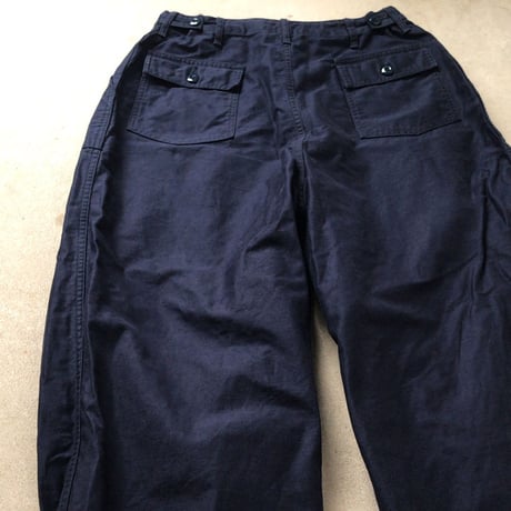 ネペンテス(needles・ニードルス) H.D. PANT  ヒザデルパンツ  ファティーグパンツタイプ  ネイビー  レディース  サイズ1  中古極美品
