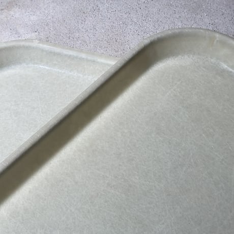 CANBRO キャンブロ　Camtray カムトレー  FRP 1418  45cm幅 ホワイトグレー 角盆  業務用トレー アメリカ ダイナー made in usa (1枚の価格)在庫2枚