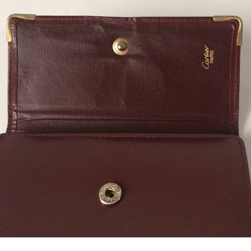 Cartier カルティエ マストライン 三つ折りコンパクト財布 Cartier カルティエ マストライン 三つ折りコンパクト財布