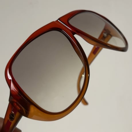 Christian Dior MONSIEUR クリスチャンディオール ムッシュ  ティアドロップサングラス 2038J サイドロゴ  眼鏡  ブラウン  オールドディオール ヴィンテージ 中古美品