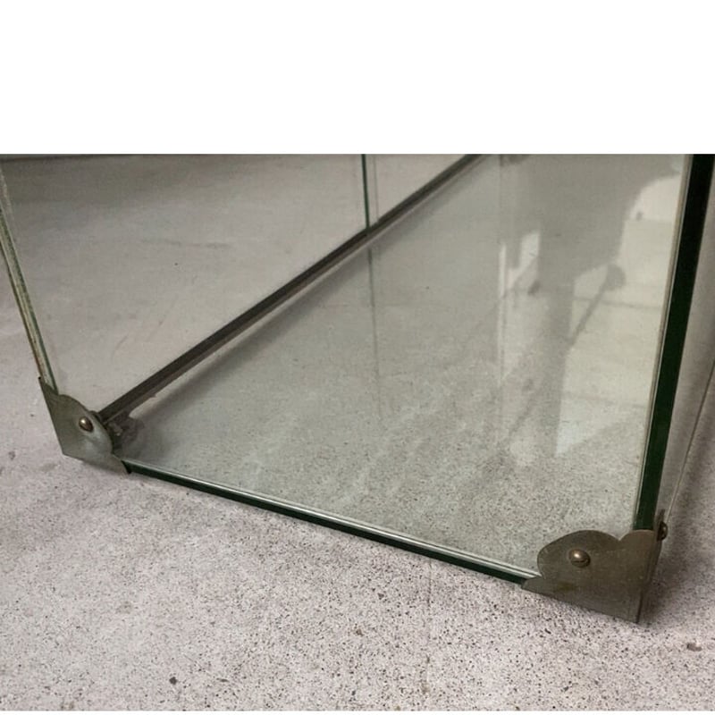 アンティーク 小型 ガラスショーケース パンケース 時計ケース 枠無し