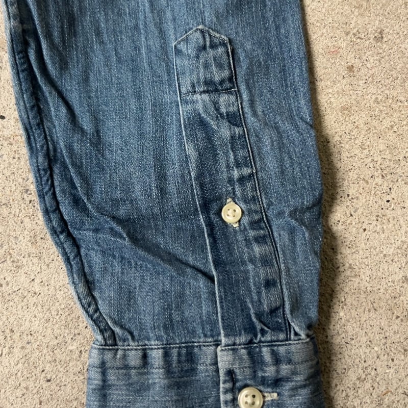 RALPH LAUREN ラルフローレン デニムシャツ シャンブレーシャツ ボタン