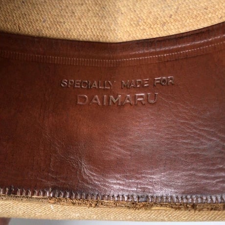 DAIMARU   大丸  ヴィンテージ パナマハット  size 6  7/8 (約56〜57cm)
