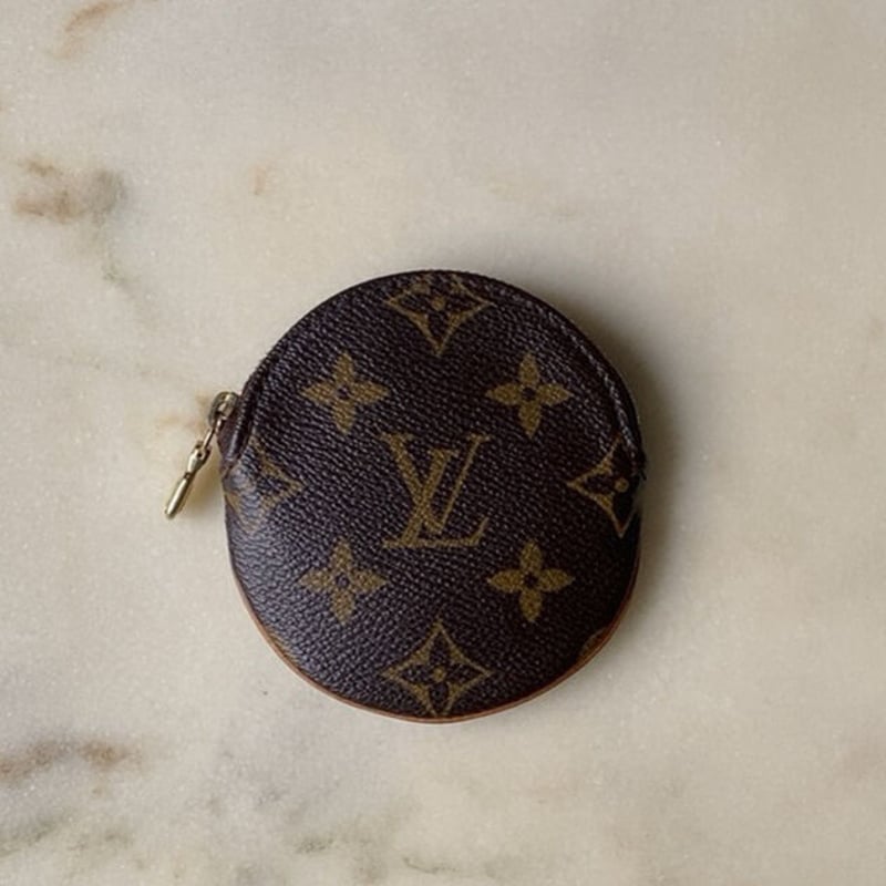 LOUIS VUITTON ルイヴィトン ポルトモネ ロン モノグラム M61926 ...