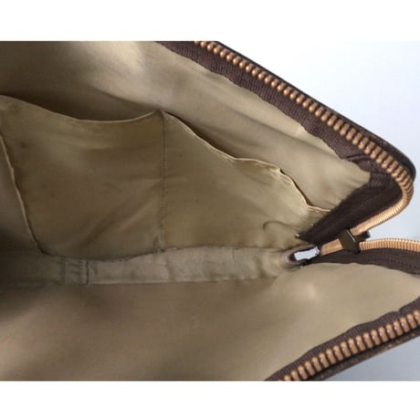 LLBean   LLビーン  エルエルビーン   80s ヴィンテージ レザーブリーフケース  ダークブラウン  USA  本革 真鍮TALON   美品