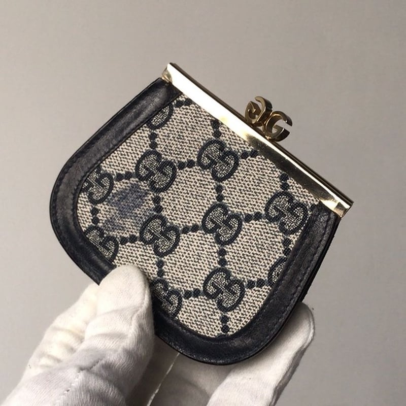 GUCCI グッチ オールドグッチ コーティングGGキャンバス/レザー GUCCI グッチ オールドグッチ コーティングGGキャンバス/レザー