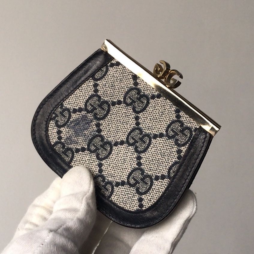 GUCCI グッチ オールドグッチ コーティングGGキャンバス/レザー GUCCI グッチ オールドグッチ コーティングGGキャンバス/レザー