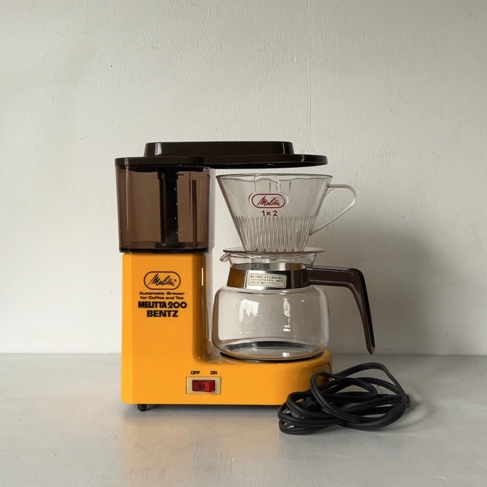 melitta 200 BENTZ メリタ 200 ベンツ コーヒーメーカー 70s 80