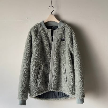 Patagonia パタゴニア   RETRO-X BOMER JACKET レトロX ボマー ジャケット  KIDS XXL(レディースL位)  Sleetgreen (STGN) 中古極美品