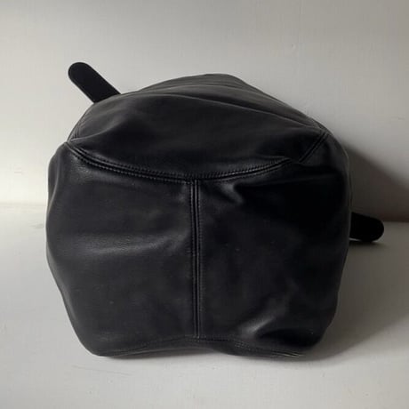 COACH オールドコーチ レザートートバッグ No.K5G-4082 グローブレザー ブラック 真鍮金具 ヴィンテージバッグ made in USA
