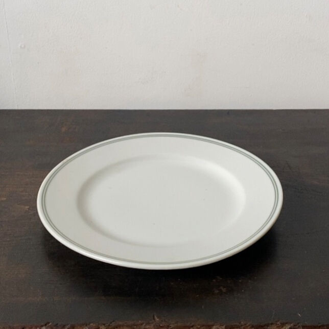 ヴィンテージ 皿 バドンヴィレのクローバBadonviller Trèfleデザート皿21cm gc