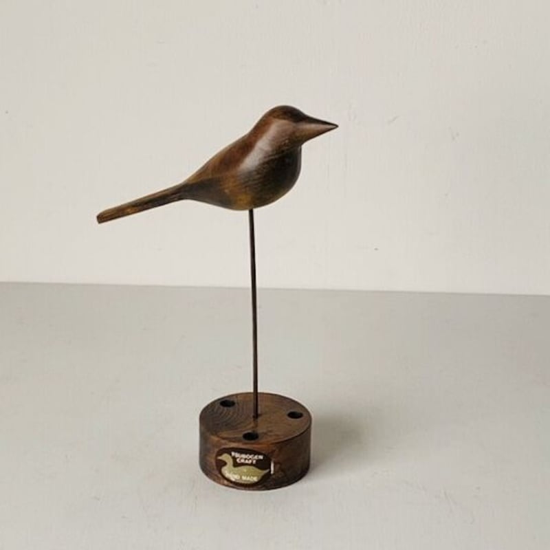 TSUBOGEN CRAFT HAND MADE ツボゲン バードドール 鳥カービング TSUBOGEN CRAFT HAND MADE ツボゲン バードドール 鳥カービング