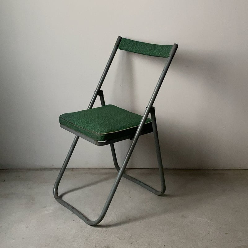 アンティークアンティーク 折り畳み椅子 1960sレトロ - 折り畳みイス