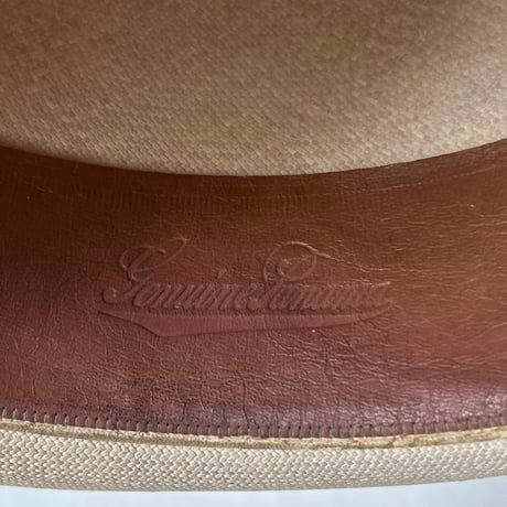 SuperOrionHat   SPECIALLY MADE FOR HANKYU DEPARTMENT STORE  阪急百貨店別注品 戦前阪急BOX付き ヴィンテージパナマハット実寸頭周約56cm