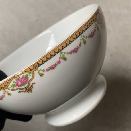 Philippe Deshoulieres フィリップ デズリエ社製 ヴィンテージカフェオレボウル 旧ロゴ 1930-40年代 フランス製 完品範疇