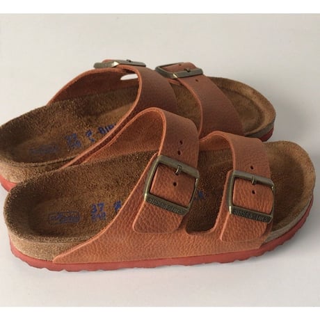 BIRKENSTOCK ARIZONA  ビルケンシュトック アリゾナ SFB  ヌバック   2018年SS限定カラー  ステアカレー   37  中古美品