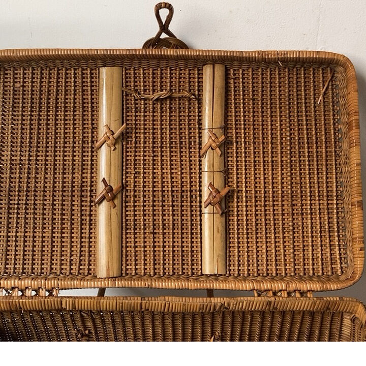 日軽やかん10リットル籐巻き昭和レトロ