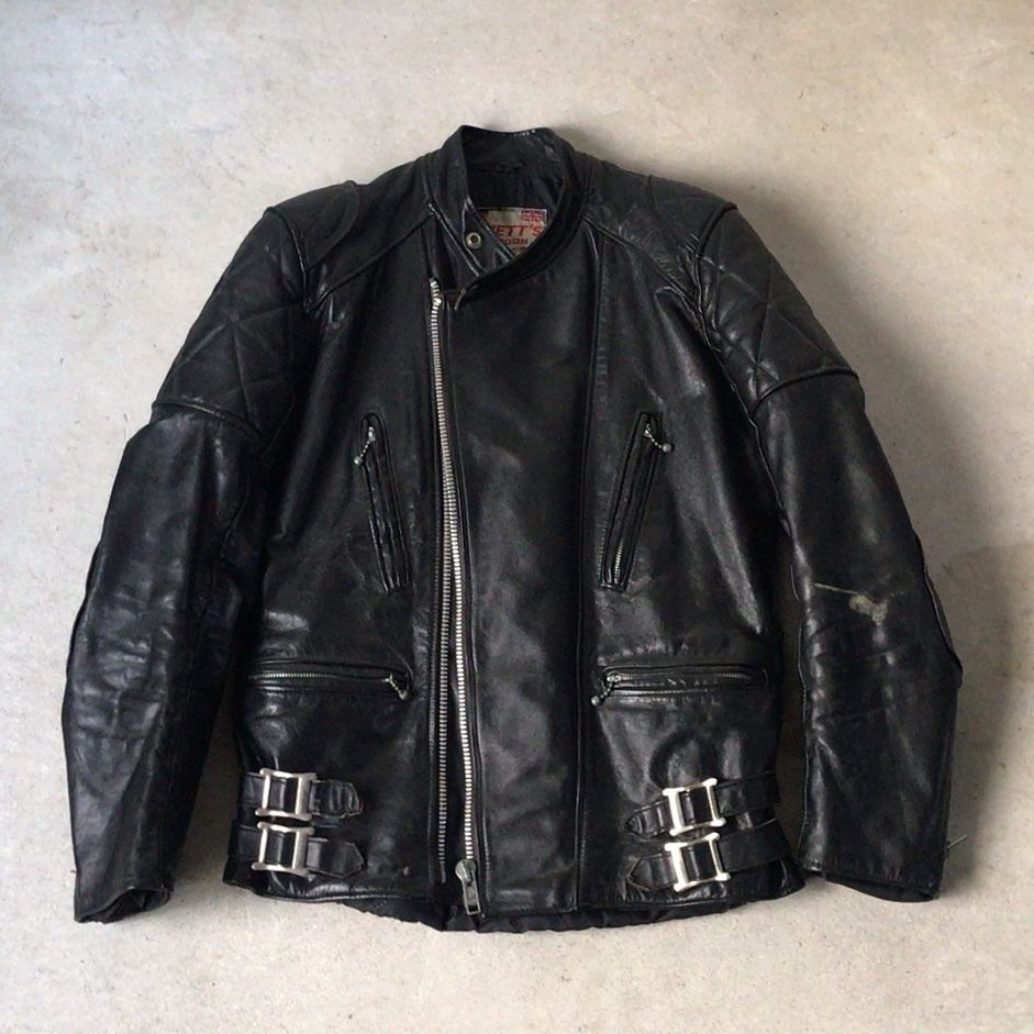 RIVETTS LONDON リベッツ ダブルライダースジャケット ブラック RIVETTS LONDON リベッツ ダブルライダースジャケット ブラック