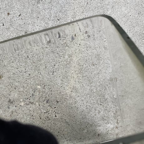 アンティーク ガラス器 幅約17.5cm 立方体 オールド金魚鉢 ベタ鉢 メダカ鉢 水草鉢 気泡ガラス ゆらゆらガラス 古い硝子