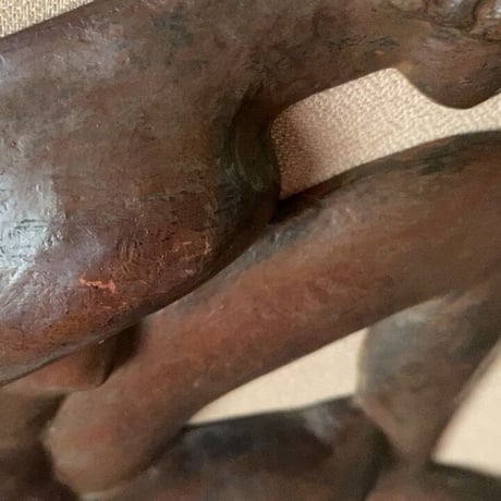 高田博厚 たかた ひろあつ 作  裸婦ブロンズ像レリーフ  額装 銅製  彫刻家 作品  ヴィンテージアート 1970年代　コンディション良好