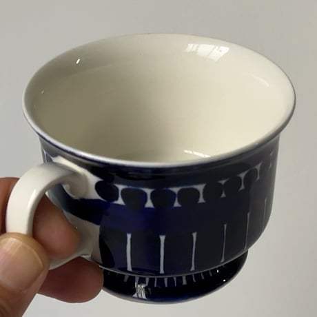 ARABIA アラビア (オールドアラビア) Valencia バレンシア コーヒーカップ＆ソーサー ハンドペイント 北欧ヴィンテージ 廃盤品　商品No.2
