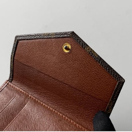 LOUIS VUITTON ルイヴィトン  80sヴィンテージ モノグラム ボルトモネビエ M61660 Wレターフラップコンパクトウォレット 旧型Wフラップ