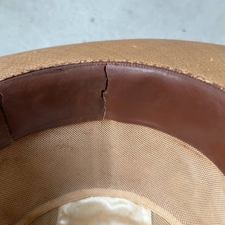 TOKIO HAT  SuperPanama  ヴィンテージ パナマハット ユニセックス 頭周約56.5cm ストローハット 麦わら帽子 編み帽子 カンカン帽
