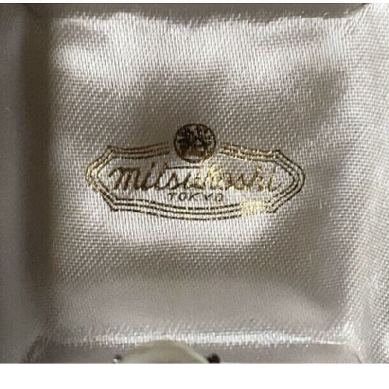 MITSUKOSHI 三越 パールのリング K14WG size 14号 パール直径 MITSUKOSHI 三越 パールのリング K14WG size 14号 パール直径