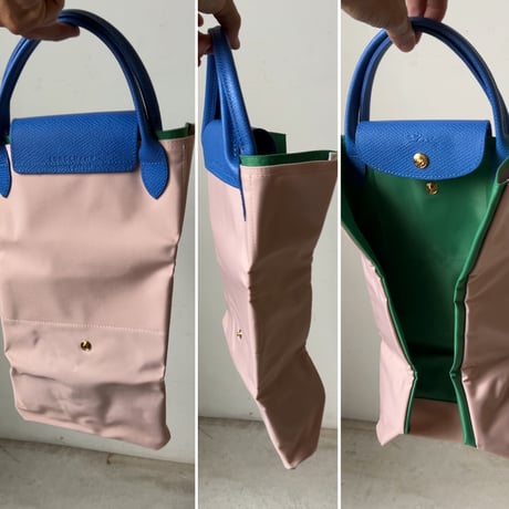 LONGCHAMP ロンシャン LE PLIAGE REPLAY ル・プリアージュ・リプレイ　トートバッグ  ピンク/グリーン/ブルー  2022〜2023年モデル  未使用品