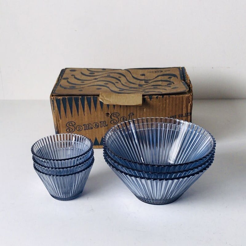 新同/ガラス工房 橙 津坂陽介 くるみサラダボウル 3個セット 泡ガラス器 素麺 素麺用ガラス器×3 新同/ガラス工房 橙 津坂陽介 くるみサラダボウル