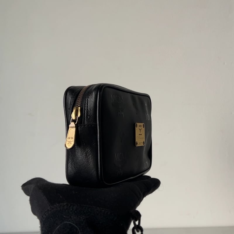 良品 希少 MCM ヴィセトス ウェストポーチ レザー ヴィンテージ MCM（エムシーエム）の「〈フュルステン〉ベルトバッグ - ヴィセトス
