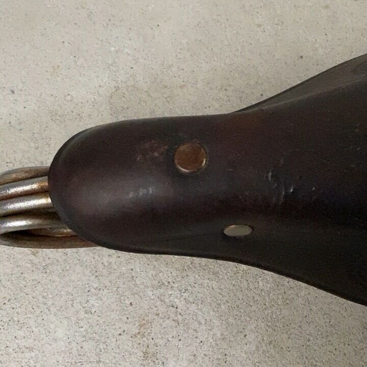 EIRYU BICYCLE LTD TRADE MARK ヴィンテージ 革サドル レザー自転車