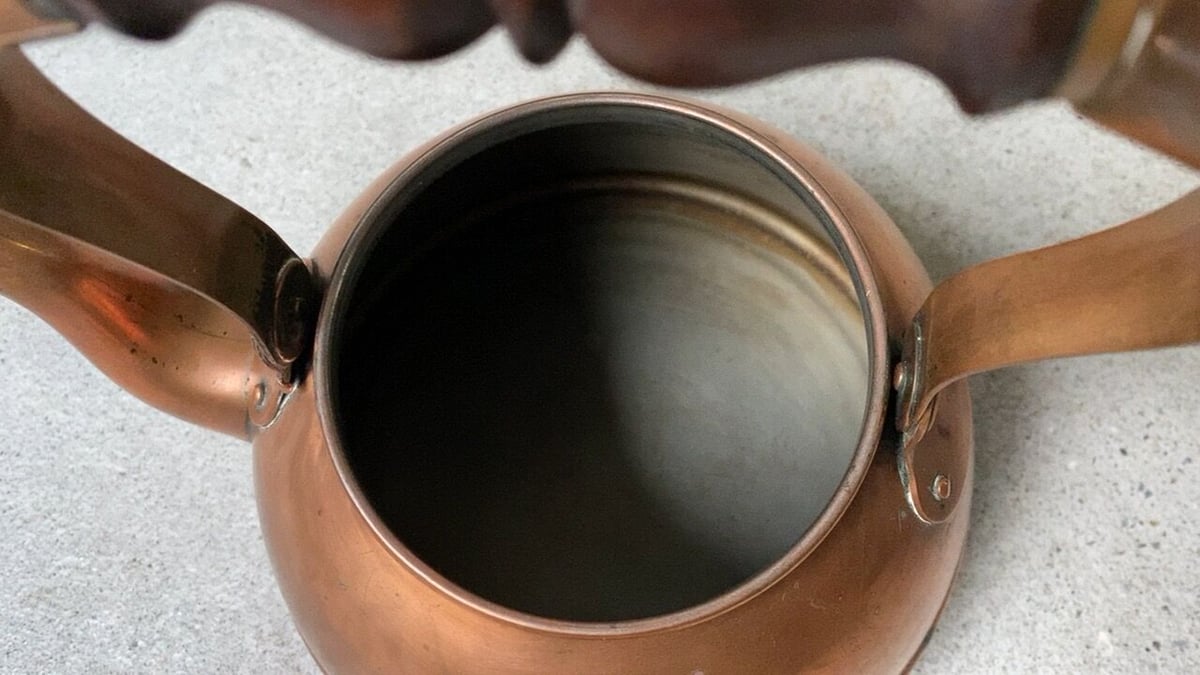 TAGUS ターガス社製 コッパーケトル 約1.3L小さめサイズ ヴィンテージ