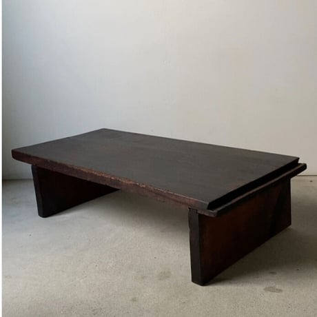 ヴィンテージ 80s〜 柏木工 ラウンド テーブル レトロ 無垢材  