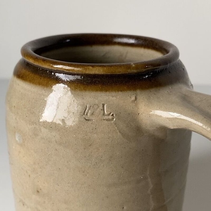 益子焼 濱田庄司とアサヒビールのコラボプロダクト 通称ABビアジョッキ