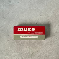 1960s Vintage ミツワ石鹸 ミューズ（muse）ブリキ缶 / 1打入サイズ 良品