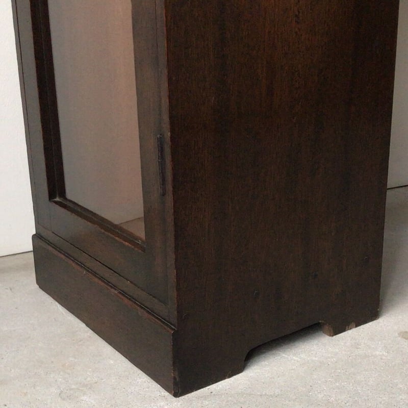 【8月中旬掲載終了　店舗什器　アンティーク　ヴィンテージ　ガラスショーケース】 8月中旬掲載終了店舗什器アンティークヴィンテージガラスショーケース】