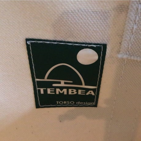 TEMBEA  テンベア  バケットトートバッグ スモール  ミニ  犬柄  キャンバス ファブリック  2018  中古美品