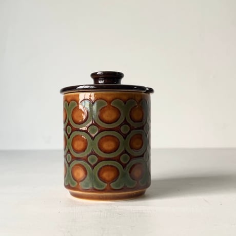 Hornsea ホーンジー社  BRONTE ブロンテ　イギリス ヴィンテージ シュガーポット  美品  made in England
