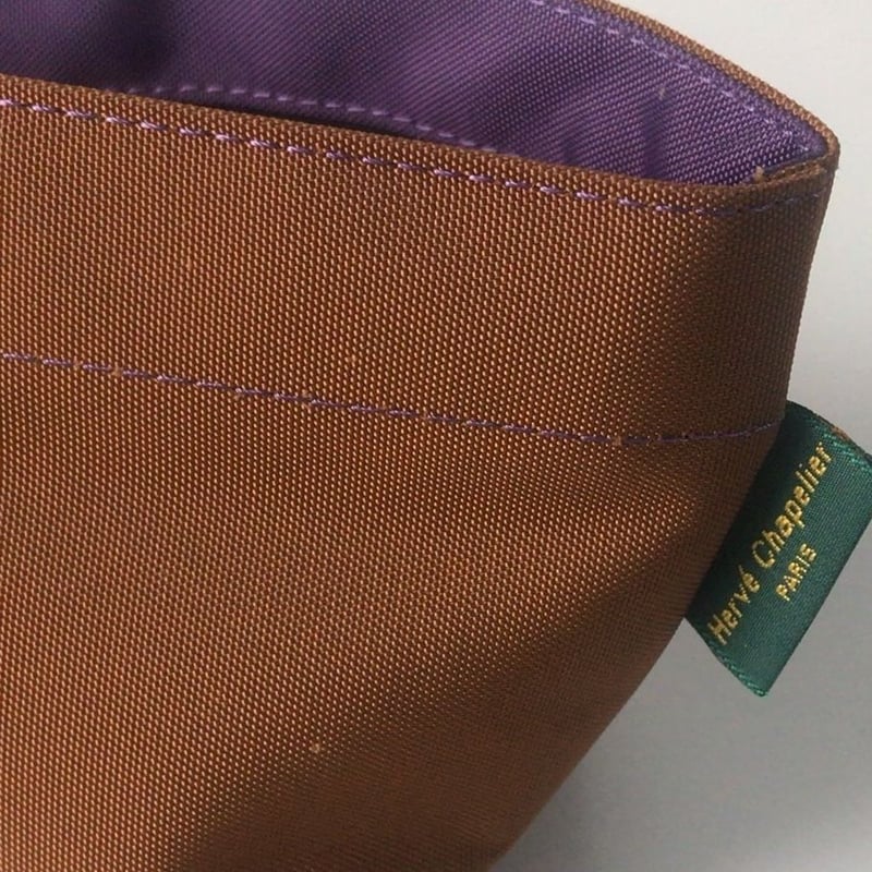 Herve Chapelier エルベシャプリエ 927N ブラウン/パープル Herve Chapelier エルベシャプリエ 927N ブラウン/パープル