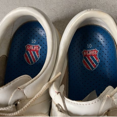 K-SWISS ケースイス Classic 88(クラシック88)  レザースニーカー size10 27cm  80s 90s ヴィンテージスニーカー テニスシューズ サーファー 白レザー